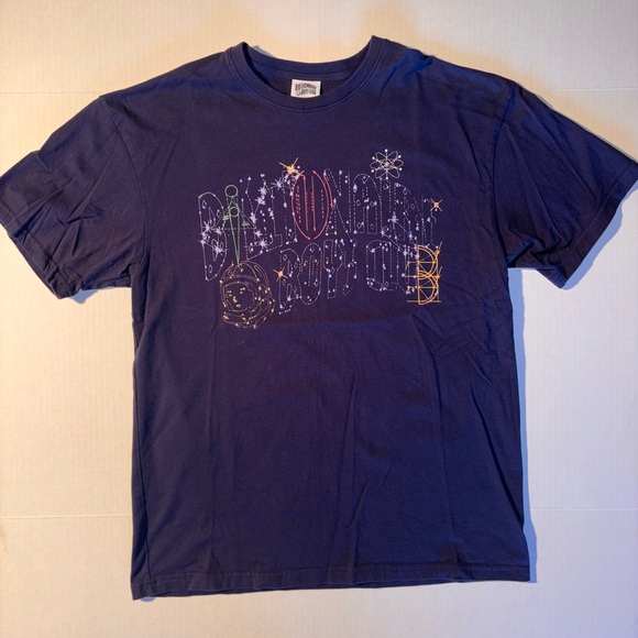 Billionaire Boys Club BBC Arch Stars Galaxy Navy Blue Men’s Tshirt Large - Picture 1 of 7